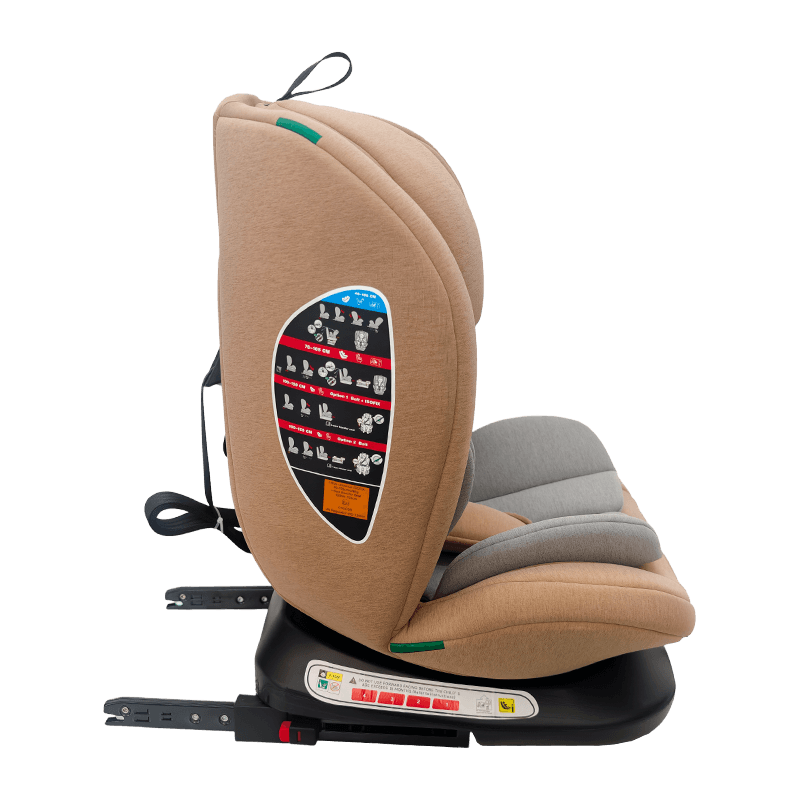 OG801A ECE R129  Isize Baby Car Seat 40-150cm Isofix child safety seats 360 Degree Rotate Big Recline for Kids