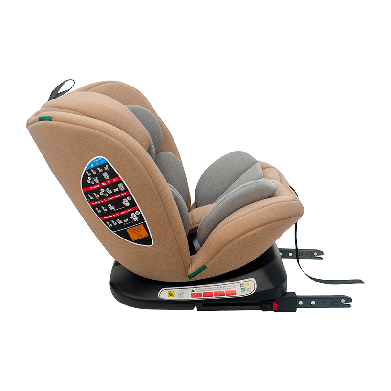 OG801A ECE R129  Isize Baby Car Seat 40-150cm Isofix child safety seats 360 Degree Rotate Big Recline for Kids